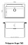 Мойка кухонная Polygran ARGO-760 серый №14