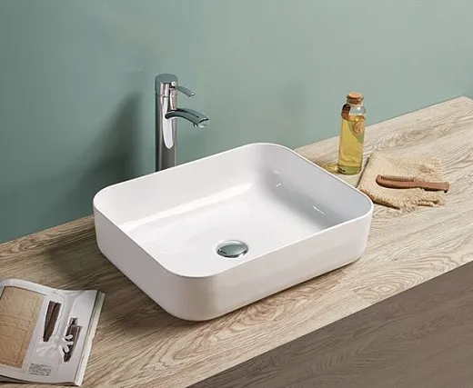 Умывальник накладной UnicoPureza PB01404B 50x39 белый