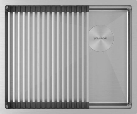 Кухонная мойка Paulmark Next Pro 54 Uni PM705445-BS брашированная сталь