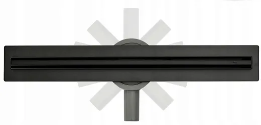 Душевой лоток REA PRO SLIM BLACK 90 см