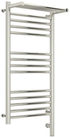 Полотенцесушитель электрический Сунержа Богема 3.0 800x400 с полкой, хром, L/R Полотенцесушитель электрический Сунержа Богема 3.0 800x400 с полкой, хром, L/R