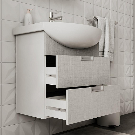 Тумба под умывальник Volna Vario Sf 60.2Y под умывальник Балтика лен