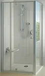 Душевой уголок Pivot PDOP2+PPS 120x80 (белый/прозрачное)
