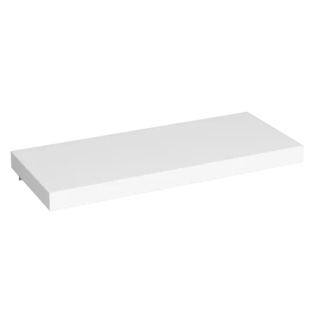 Столешница Kupala PLATO 120 белая матовая , искусственный монолитный камень Solid Surface, кронштейн с артикулом KPR заказывается отдельно!