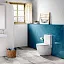 Унитаз-компакт Roca Meridian Compacto Rimles 36x60 с пневмокрышкой Slim