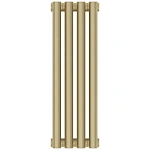 Радиатор отопления Сунержа Эстет-0, 4 секции, боковое подключение, цвет матовая шампань, 022-0331-5004 Радиатор отопления Сунержа Эстет-0, 4 секции, боковое подключение, цвет матовая шампань, 022-0331-5004
