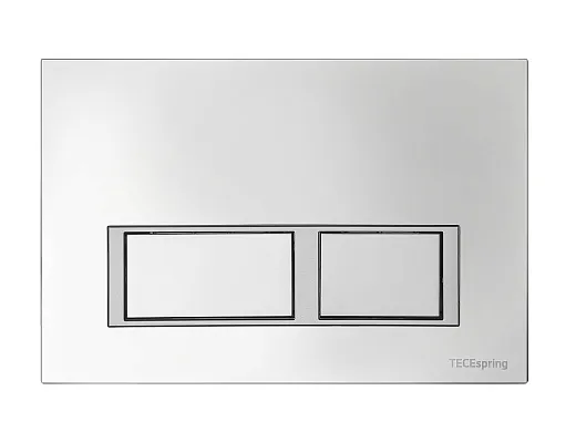 TECE S401201 Инсталляция в комплекте с хромированной пластиковой панелью (кнопкой) смыва TECEspring V и застенным модулем TECEspring для подвесного унитаза
