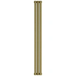 Радиатор трубчатый Сунержа Эстет-1, 3 секции, ширина 13,5 см, высота 120 см, боковое подключение, цвет состаренная бронза, 05-0301-1203 Радиатор трубчатый Сунержа Эстет-1, 3 секции, ширина 13,5 см, высота 120 см, боковое подключение, цвет состаренная бронза, 05-0301-1203
