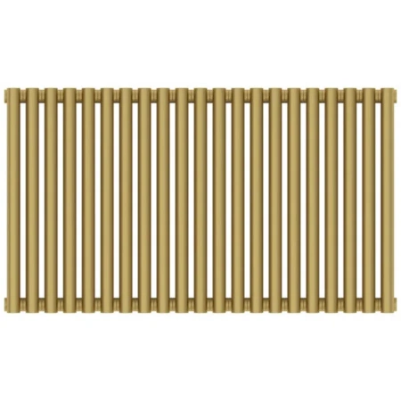 Радиатор трубчатый Сунержа Эстет-11, 21 секция, боковое подключение, цвет матовое золото, 032-0302-5021