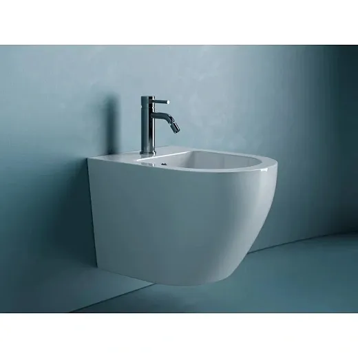 Подвесное биде Ceramicanova Uno CN11002, цвет белый, сантехфарфор