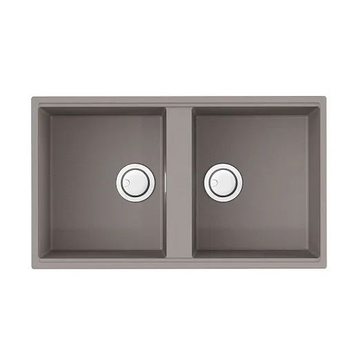 Кухонная мойка Omoikiri Kitagawa 83-2-U-GR Artceramic/leningrad grey