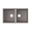 Кухонная мойка Omoikiri Kitagawa 83-2-U-GR Artceramic/leningrad grey