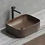 Раковина Ceramicanova Element CN6052MDB, 50 см, сантехфарфор, цвет темно-коричневый матовый