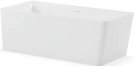 Ванна из искусственного камня Belux Турин ТУ-1600 L 160х70см левая, solid surface, белый матовый 18, 4810924289193
