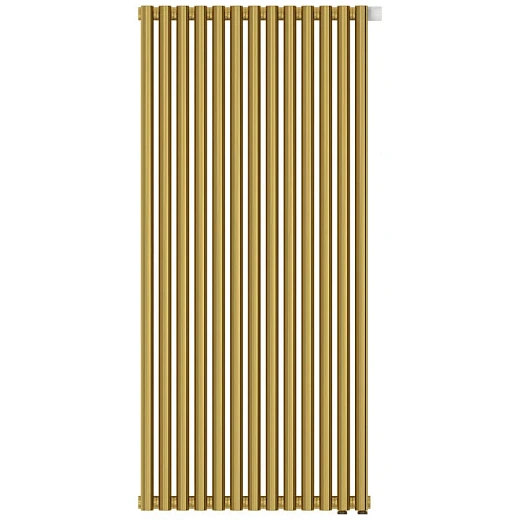 Радиатор трубчатый Сунержа Эстет-00 EU50, 13 секций, нижнее подключение, цвет золото, 03-0322-1213