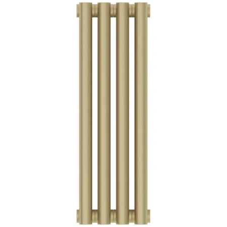 Радиатор отопления Сунержа Эстет-00, ширина 18 см, высота 50 см, 4 секции, боковое подключение, цвет матовая шампань, 022-0332-5004 Радиатор отопления Сунержа Эстет-00, ширина 18 см, высота 50 см, 4 секции, боковое подключение, цвет матовая шампань, 022-0332-5004