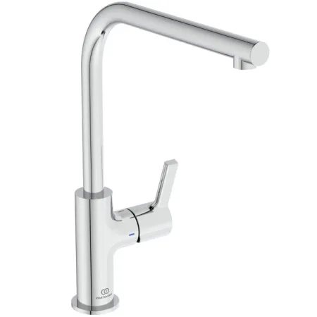 Смеситель для кухонной мойки Ideal Standard GUSTO BD418AAс высоким трубчатым изливом L-типа