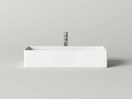 Умывальник накладной Ceramicanova Адель (Adele) 76x34x16см, белый, CN6090