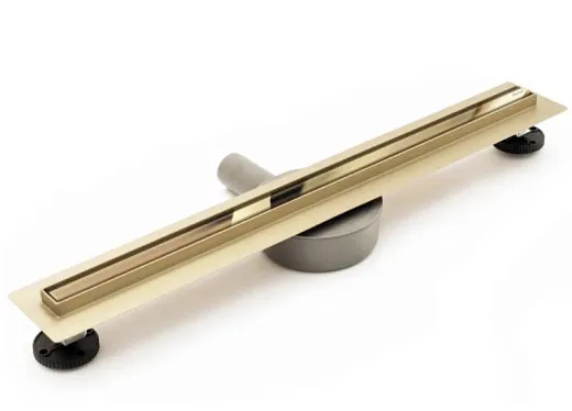 Душевой лоток с решеткой Rea Neo Slim Pro 800 Gold Mirror REA-G5604 золото