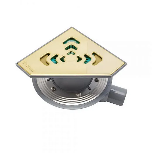 Угловой трап Pestan Confluo Standard Angle 1 Gold, 13000126