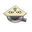 Угловой трап Pestan Confluo Standard Angle 1 Gold, 13000126
