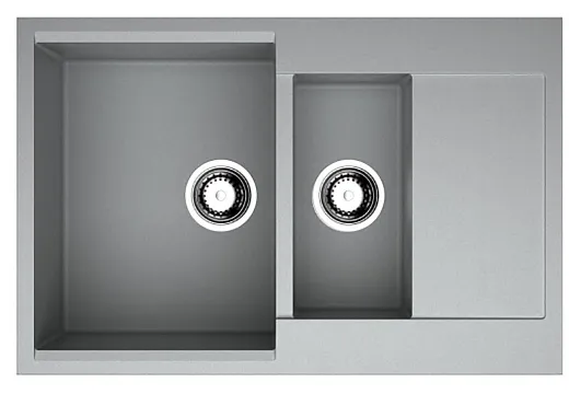 Мойка кухонная Omoikiri Daisen 78-2-GR 4993332 leningrad grey