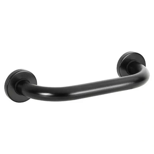 Поручень Bemeta Help 301100300, 30 см, прямой, цвет черный матовый