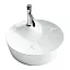 Раковина Ceramicanova CN6014 43.5 x 43.5 x 13.5 см, накладная, круглая, без перелива, сантехфарфор