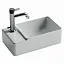 Умывальник Ceramicanova Element 40см подвесной белый, CN5046 сантехфарфор