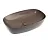 Раковина Ceramicanova Element CN6049MDB, 60 см, сантехфарфор, цвет темно-коричневый матовый