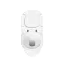 Подвесной унитаз VitrA S50 безободковый Rim-ex санитарный фарфор, антибактериальное покрытие Hygiene, белый, 7740B003-0075