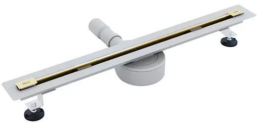 Душевой лоток Rea Neo Ultra Slim Pro gold 800 золотой