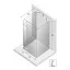 Душевой уголок New Trendy EVENTA R 100x90x200 (var 2)