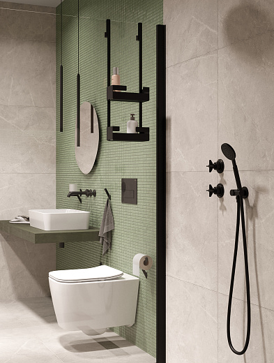 Держатель туалетной бумаги Deante SILIA NERO ADI_N211 черный