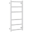 Полотенцесушитель электрический Стилье Формат 27 12528-8040, 800 x 400, ширина 43.2 см, высота 80 см, белый, МЭМ справа
