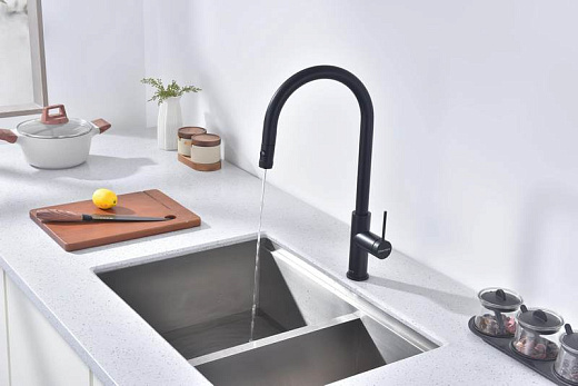 Смеситель PAULMARK GALANT Ga213077-AN (черный/антрацит)