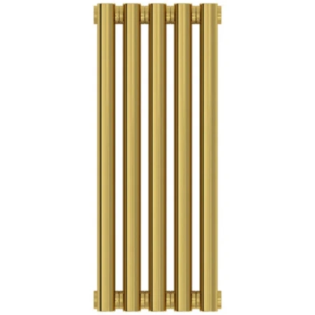 Радиатор трубчатый Сунержа Эстет-11, 5 секции, боковое подключение, цвет золото, 03-0302-5005 Радиатор трубчатый Сунержа Эстет-11, 5 секции, боковое подключение, цвет золото, 03-0302-5005
