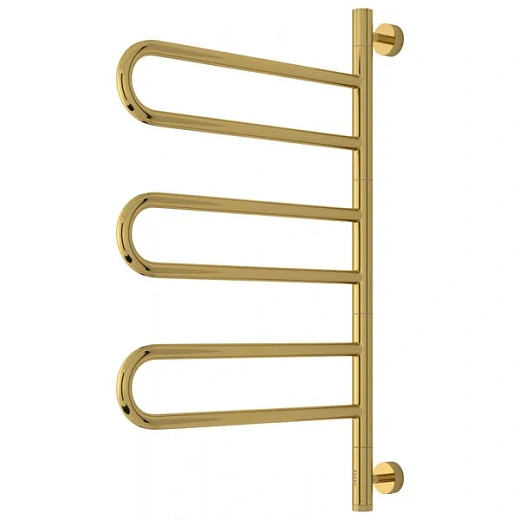 Полотенцесушитель электрический поворотный Сунержа Парео 4.0, 800x550, цвет золото, 03-0823-0773