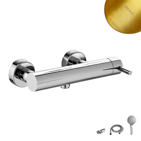 Смеситель для душа Bruma Lusitano, золото матовое, 1073100SR