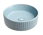 Умывальник Ceramicanova Element CN6057ML 36см сантехфарфор голубой матовый, CN6057ML