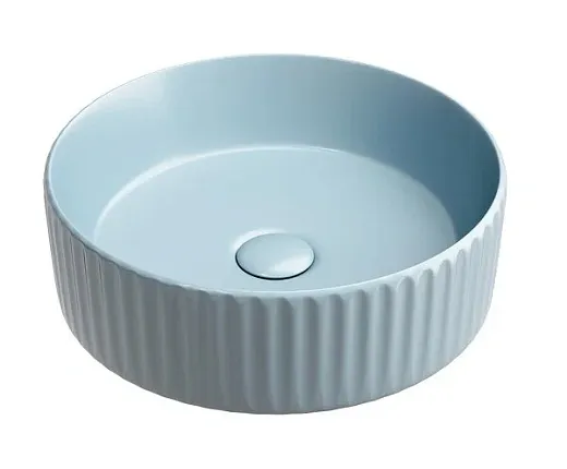 Умывальник Ceramicanova Element CN6057ML 36см сантехфарфор голубой матовый, CN6057ML