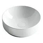 Умывальник Ceramicanova CN6005 35.5х35.5х12.5см накладной круглый без перелива, CN6005