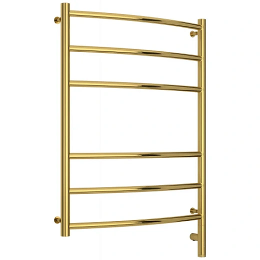 Полотенцесушитель электрический Сунержа Галант 3.0, высота 80 см, ширина 60 см, диммер слева/справа, цвет золото, 03-5800-8060/03-5801-8060