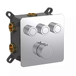 Смеситель для душа AQUAme AQM8812CR хром термостатический