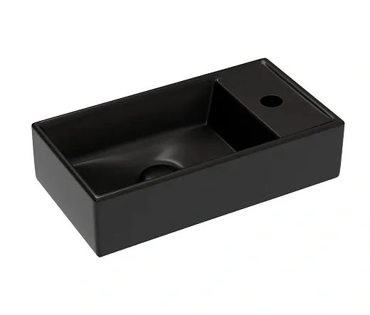 Умывальник Ceramicanova Element L/R CN6051LMB/CN6051RMB 40см сантехфарфор чаша левая/чаша правая, CN6051LMB/CN6051RMB