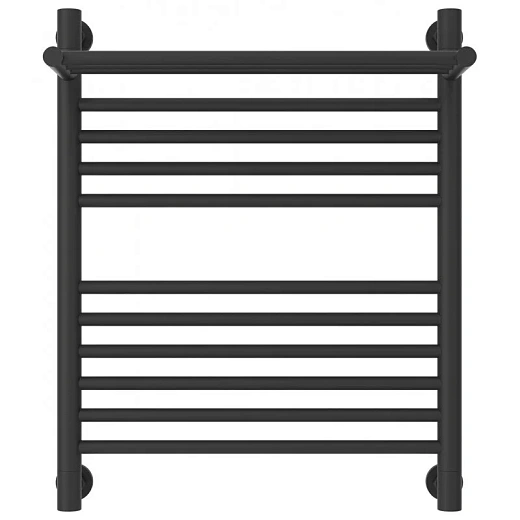 Полотенцесушитель водяной Сунержа Богема+ 15-0223-6050, 600x500, с полкой, цвет тёмный титан муар