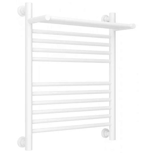 Полотенцесушитель водяной Сунержа Богема+ 30-0223-6050, 600x500, с полкой, цвет матовый белый