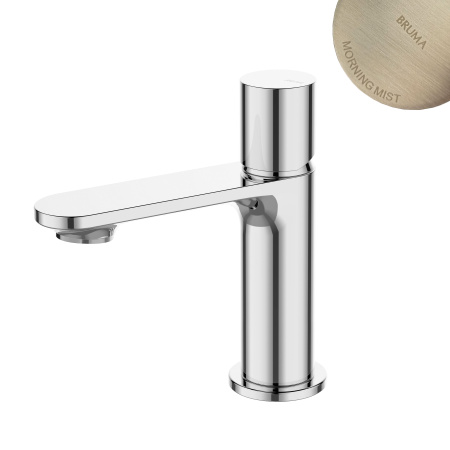 Смеситель для умывальника Bruma Adagio 1930101MM Morning Mist сталь матовая