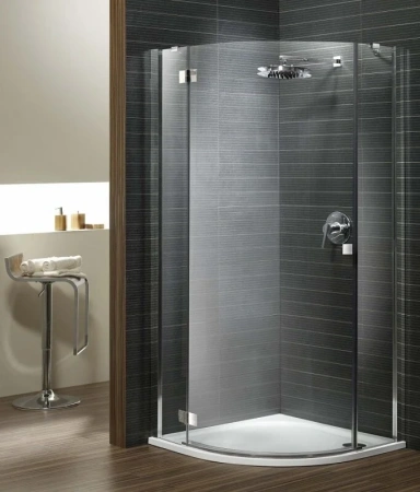 Душевой уголок Radaway Almatea PDJ, 90 х 90 х 195 см, стекло прозрачное, профиль хром, L/R 30602-01-01N