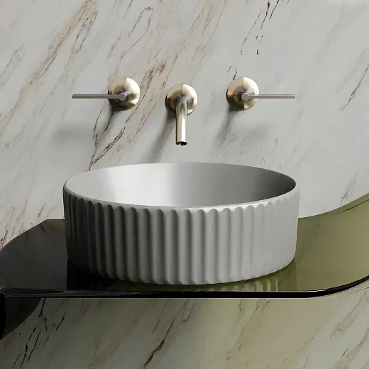 Умывальник Ceramicanova Element CN6057MH 36см сантехфарфор антрацит матовый, CN6057MH